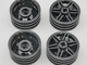 !АНАЛОГ! Wheels /  30 narrow rims Black, BLACK (WHL3)