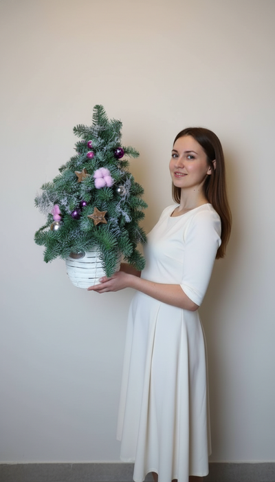 Новогодняя ёлка декор № 1105