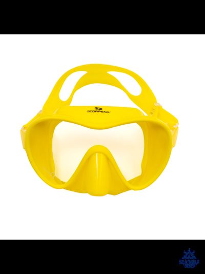 Маска для дайвинга Scorpena N, жёлт.