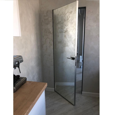 PRESTIGE. h2000/ ЗЕРКАЛО ГРАФИТ С ДВУХ СТОРОН (ULTRA 19)/ АЛЮМИНИЕВАЯ КРОМКА МАТОВЫЙ ХРОМ