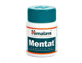 Ментат (Mentat) Himalaya: для улучшения концентрации, внимания и памяти  - 60 таб. по 250 мг.