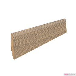 Плинтус HARO Дуб Табако Серый 408680, 2,2 м