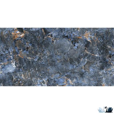 Керамогранит Fusure Ceramic SS12055 60х120 см синий глянцевый