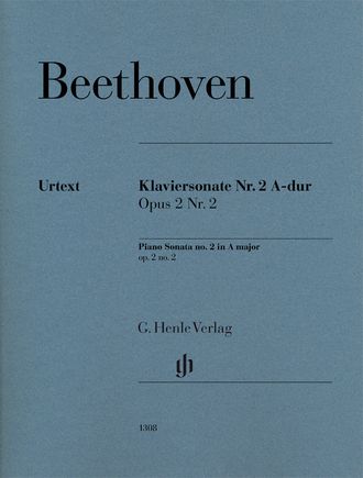 Beethoven. Sonate №2 A-Dur op.2 №2: für Klavier