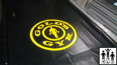 Печать на тенте (Нанесение логотипа один цвет 1м2) DNN