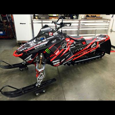 POLARIS RMK и RMK PRO 2009-2015 GREEN #281