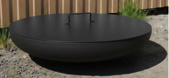 Костровая чаша стальная круглая