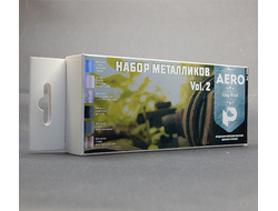 Pacific88: Набор акриловых красок AERO 3502 "Набор металликов AERO vol.2"