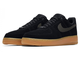 Nike Air Force 1 Low Suede Pack Black черные