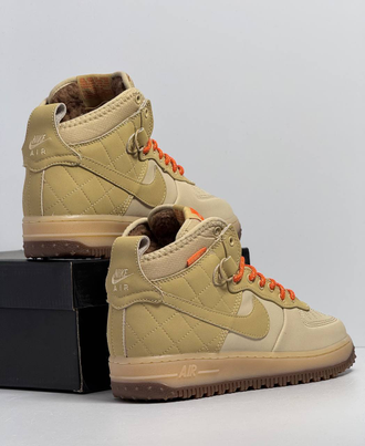Nike Air Force 1 Duckboot Grain Starfish с мехом