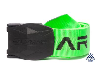 Ремень нейлоновый грузовой Salvimar пластик.пряж., зел.