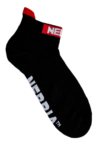 Носки NEBBIA “SMASH IT” ankle length socks 102 Черные