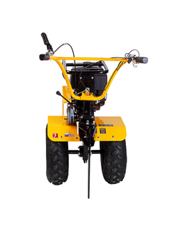 Мотоблок DPT-370-PRO, 7 л.с, ременное сцепление, ширина 90 см, глубина 35 см, фрез 3 х 4, ШОМ, передачи 4В/2Н Denzel