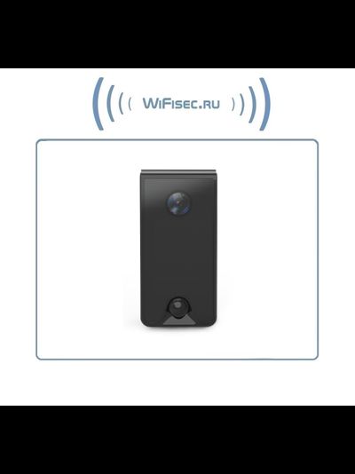 Комнатная беспроводная WiFi видеокамера на аккумуляторе с DVR с кронштейном, Full HD (до 90 дней)  (CamSC Pro)