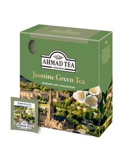 Чай Ahmad Green Jasmine Tea зеленый 100 пакетиков