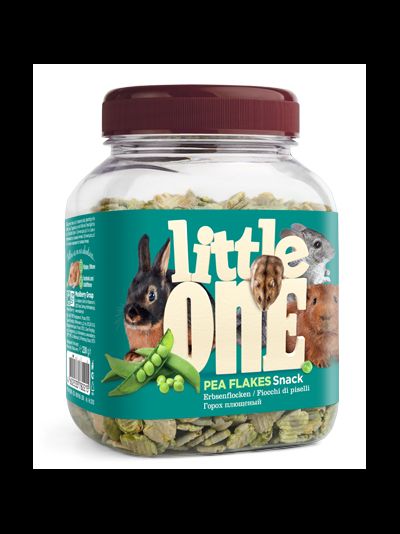 Little One для грызунов и кроликов Плющеный горох 230 г