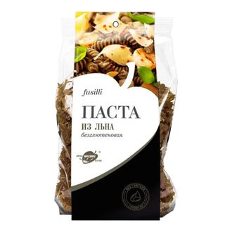 Безглютеновая паста из льна "Fusilli", 250г (Образ жизни)