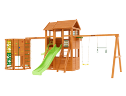 Детская площадка для дачи IgraGrad Клубный домик 2 с WorkOut купить в Воронеже
