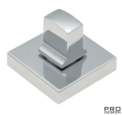 Фиксатор поворотный на квадратном основании Fratelli Cattini WC 8-PC полированный хром