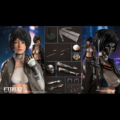 ПРЕДЗАКАЗ - Девушка-киборг (в сером) - Коллекционная фигурка 1/6 Android Bill Action Figure BLACK Hair (FT0832B) - True1Toys ?ЦЕНА: 22900 РУБ.?