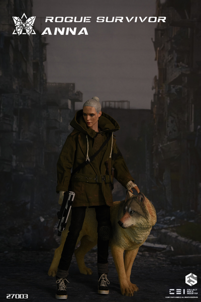 Бродяга Анна - Коллекционная ФИГУРКА 1/6 Rogue Survivor Anna (27003) - CBI x Easy&Simple
