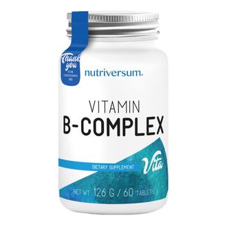 (Nutriversum) Vitamin B-Complex - (60 таб)