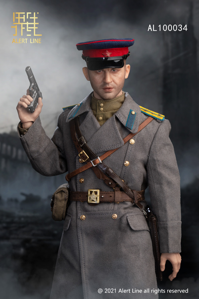 Офицер НКВД СССР - Коллекционная ФИГУРКА 1/6 WWII Soviet NKVD Officer (AL100034) - Alert Line
