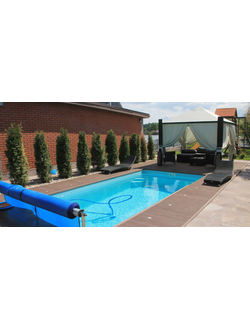 Композитный бассейн 6,12 х 3 х 1,68 "Корсика" Franmer