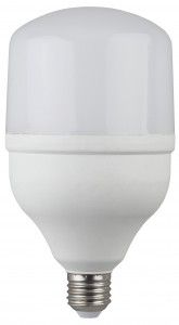 Лампа светодиодная ЭРА стандарт высокомощн. E27 30W(2400lm) 6500K 6K POWER 142х820 30W-6500-E27 2972