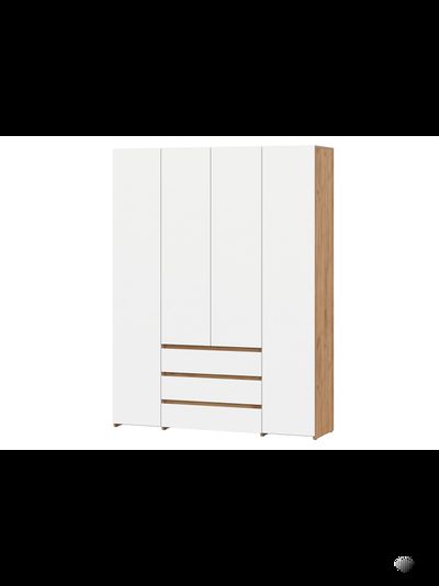 Некст набор мебели для спальни Дуб Золотой / Белая шагрень