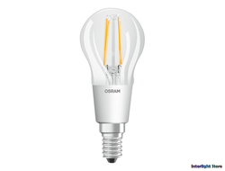 Osram Parathom LED Filament P40D Dimmable 4.5w 827 CL/FR E14