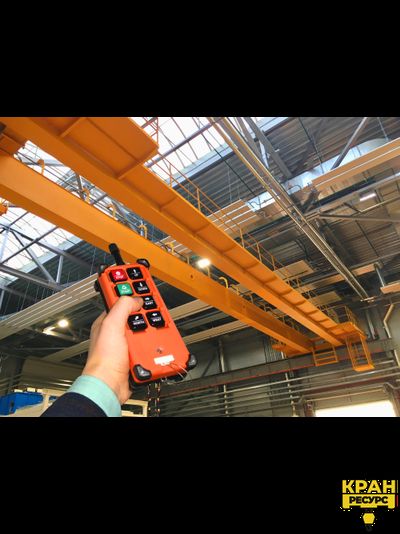 Установка радиоуправления на кран-балку
