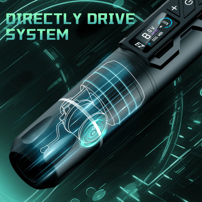 Беспроводная тату машинка EZ Portex Generation P2S Pro Black