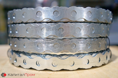 Лента перфорированная оцинкованная (В) 17мм*0,7мм* 15м