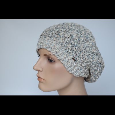 Берет Vizio 1220 ВO летний белый с голубым