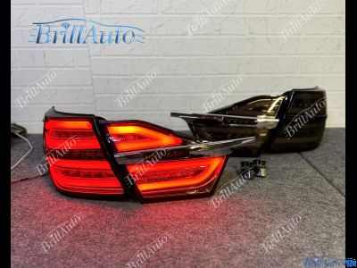 Стопы Toyota Camry 55 стиль Mercedes черные тонированные