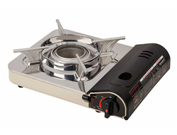 Портативная газовая плита "CYCLONE" в кейсе (газ 220г.), турбо режим, TS-500. Корея