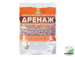 Дренаж цветочный 1л крупный Нов-Агро