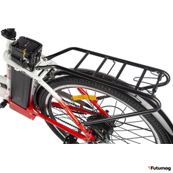 Электровелосипед Eltreco White (Бело-зеленый)