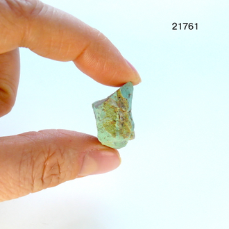 Бирюза натуральная (необработанная) Казахстан арт.21761: 5,2г - 23*17*13мм