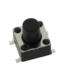 кнопка тактовая TD-06XGX 4-pin h=4.3 мм.(100 штук)