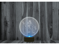 Светильник, ночник 3D Стэн, Stan №5