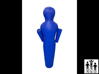 Манекен для борьбы одноногий МДБТ 2  (тент, высота 1,3 м, вес 15-20 кг) с подвижными руками