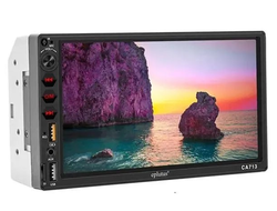 Автомагнитола Eplutus CA713 2 Din c встроенным монитором 7" LCD сенсорный, 800х480, MP3, SD, USB, AUX, FM, BT