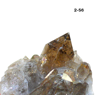 Раухтопаз натуральный (микро-друза) Казахстан №2-56: 30,9г - 37*30*30мм