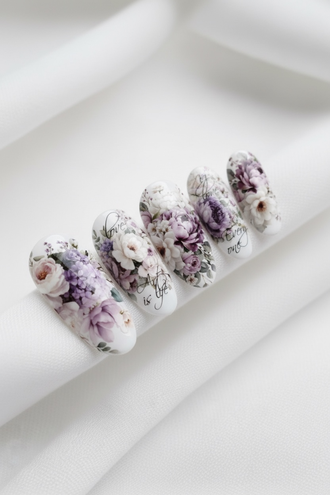 Слайдер-дизайн для ногтей LIKE-245