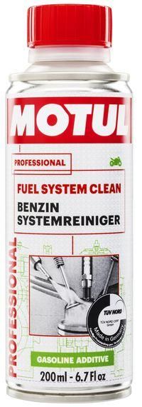 Очиститель топливной системы бензинового двигателя  Motul Additive  Fuel System Clean Moto   - 0,2 Л (108265)