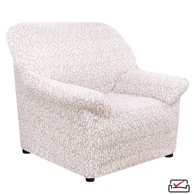 Чехол на кресло Тела Безарро Молочный. Бренд Еврочехол