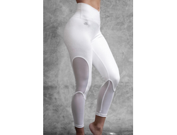 Леггинсы ALDEA TECH Legging– белый мрамор металлик