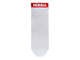 Носки NEBBIA “SMASH IT” ankle length socks 102 Белые